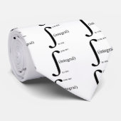 Je bent integraal voor mij stropdas (Opgerold)