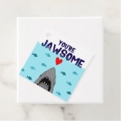 Je bent Jawsome Shark Valentijn Gift Label (In situ)