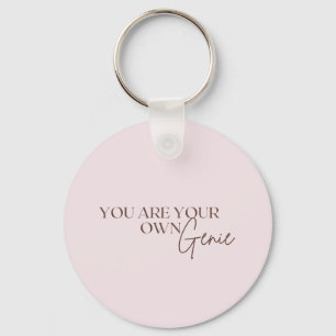 Je bent je eigen genie sleutelhanger
