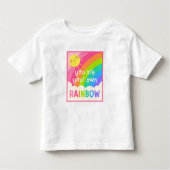 Je bent je eigen regenboog kinder shirts (Voorkant)