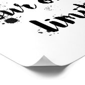 Je bent je enige limiet poster (Hoek)