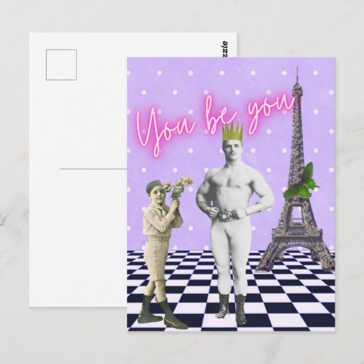 Je bent je schimmelige  sterrenman briefkaart (Voorkant / Achterkant)