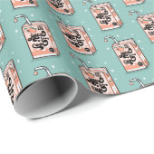 Je bent Juice Too Cool Juice Box Valentijn Cadeaupapier (Rol Hoek)