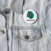 Je bent Kale-in-me Funny Veggie Kale Pun Ronde Button 5,7 Cm (In situ)