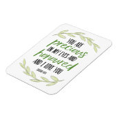 Je bent kostbaar in mijn ogen - Isaiah 43:4 Poster Magneet (Linkerzijde)