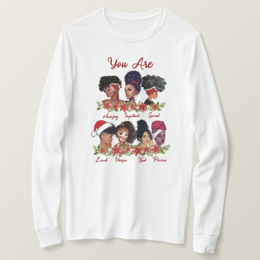 Je bent... Lange mouw shirt (Design voorkant)