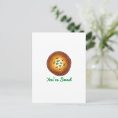 Je bent lief Indian Mithai Sweets Malpua Pannenkoe Briefkaart (Staand voorkant)