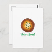 Je bent lief Indiase Mithai Sweets Malpua Pannenko Briefkaart (Voorkant / Achterkant)