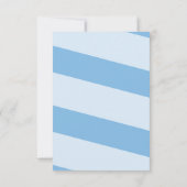 Je bent lief klaslokaal Valentijnsdag kaart Blauw (Achterkant)