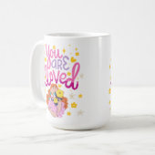 je bent liefde koffiemok (Voorkant links)