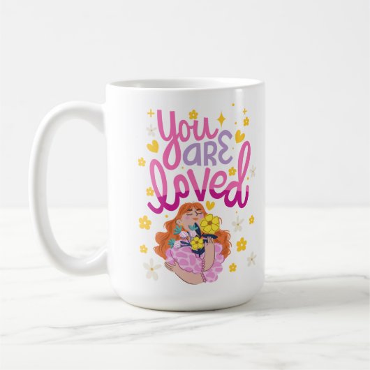 je bent liefde koffiemok (Links)