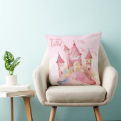 Je bent Loved Palace op de Pink Cloud Burp Cloth Kussen (Stoel)