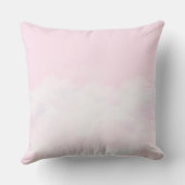 Je bent Loved Palace op de Pink Cloud Burp Cloth Kussen (Achterkant)