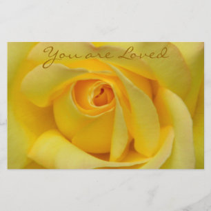 Je bent Loved_ Stationery Briefpapier