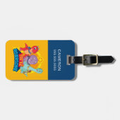 Je bent luidruchtig | Dino Ranch Bagagelabel (Voorkant horizontaal)