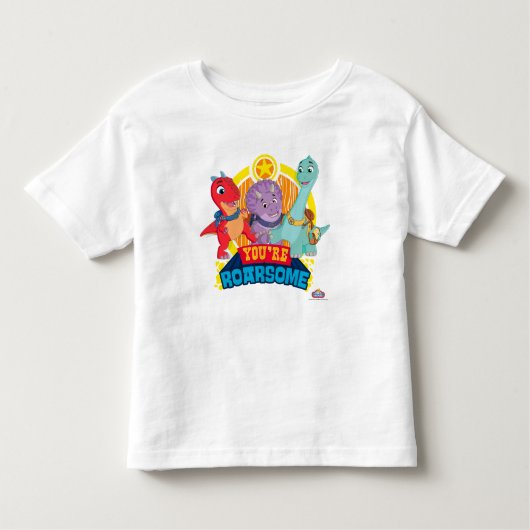 Je bent luidruchtig | Dino Ranch Kinder Shirts (Voorkant)