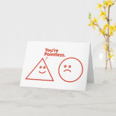 Je bent machteloos kaart (Gele Bloem)