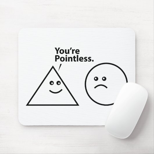 Je bent machteloos muismat (Met muis)