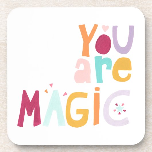 Je bent Magisch Bier Onderzetter (Voorkant)