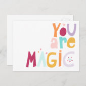 Je bent Magisch Briefkaart (Voorkant / Achterkant)