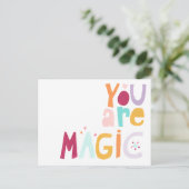 Je bent Magisch Briefkaart (Staand voorkant)