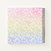 Je bent magisch! Cute Unicorn Kinder Notitieboek (Achterkant)