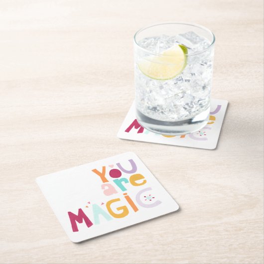 Je bent Magisch Kartonnen Onderzetters (Insitu)