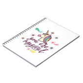 Je bent magisch notitieboek (Linkerzijde)