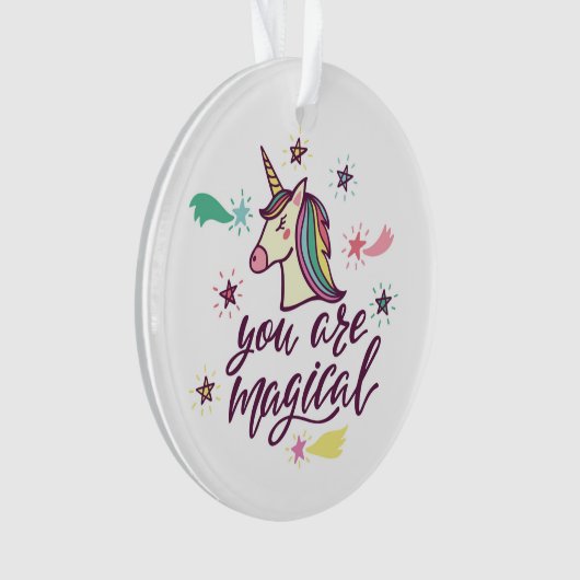 Je bent magisch ornament (voorkant)