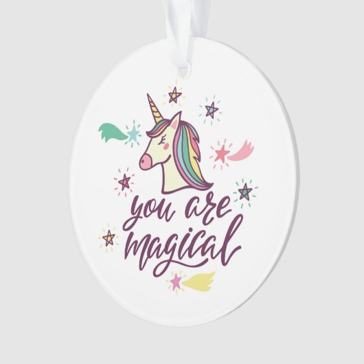 Je bent magisch ornament (voorkant)