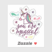 Je bent magisch sticker (Vel)