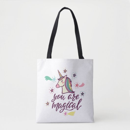 Je bent magisch tote bag (Voorkant)