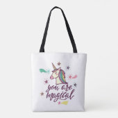 Je bent magisch tote bag (Achterkant)