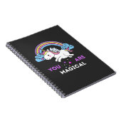Je bent magisch Unicorn Notitieboek (Rechterzijde)