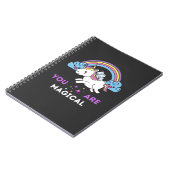 Je bent magisch Unicorn Notitieboek (Linkerzijde)