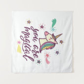 Je bent magisch wandkleed (Voorkant (horizontaal))