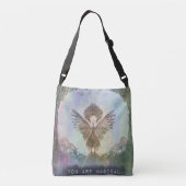 Je bent Magische kruislichamen Crossbody Tas (Achterkant)