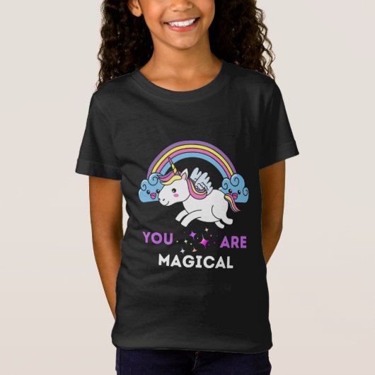 Je bent Magische Unicorn T-Shirt (Voorkant)
