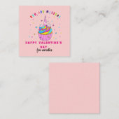 je bent magische Valentijnsdag Notitiekaartje (Voorkant / Achterkant)