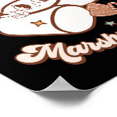 Je bent marshmallow van mijn warme cacao kerst ste poster (Hoek)
