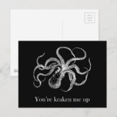 Je bent me aan het kraken. briefkaart (Voorkant / Achterkant)