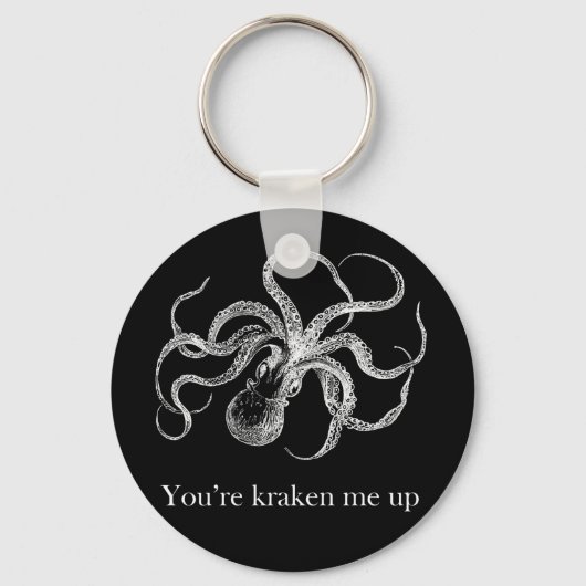 Je bent me aan het kraken. sleutelhanger (Voorkant)