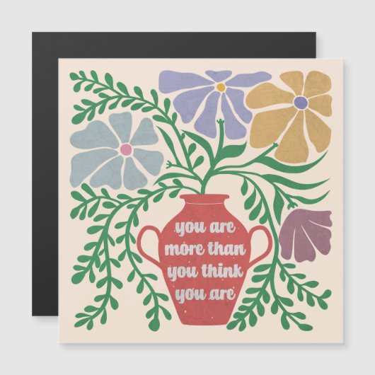 Je bent meer dan je denkt (Voorkant / Achterkant)