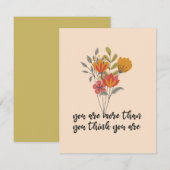 Je bent meer dan je denkt notitiekaartje (Voorkant / Achterkant)