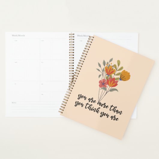 Je bent meer dan je denkt planner (Display)