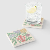 Je bent meer dan je denkt stenen onderzetter (Zijkant)