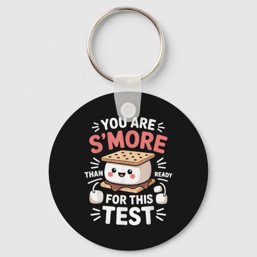 Je bent meer dan klaar voor deze testdag sleutelhanger (Voorkant)