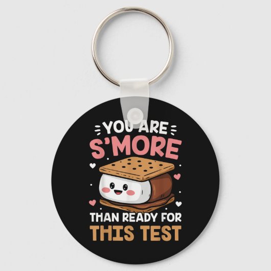 Je bent meer dan klaar voor deze testdag sleutelhanger (Voorkant)