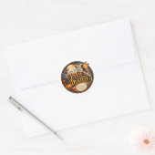 Je Bent Met Pixie Dust Bestoven Halloween Cruise S Ronde Sticker (Envelop)