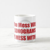 Je bent met Sonogrammen bezig. Koffiemok (Center)